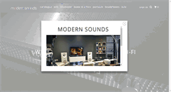 Desktop Screenshot of modernsounds.com